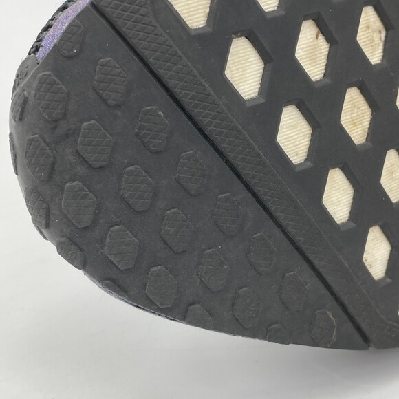 ADIDAS NM_R1 Boost Blue Metallic and Black Shoes Size 11 - Picture 10 of 11